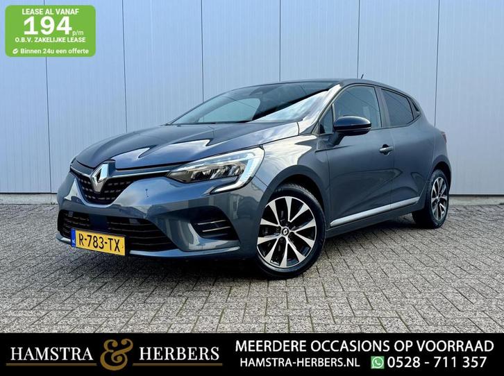 Renault Clio 1.0 TCe Zen antraciet, Auto's, Renault, Bedrijf, Te koop, Clio, ABS, Airbags, Airconditioning, Alarm, Android Auto