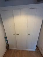 Grote witte houten kast (190x55x140), Huis en Inrichting, Kasten | Kledingkasten, Ophalen, Gebruikt, 100 tot 150 cm, 150 tot 200 cm