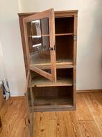 Antieke kast met 2 glazen deuren, Antiek en Kunst, Antiek | Meubels | Kasten, Ophalen