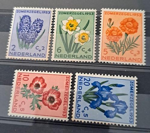 zomerzegels 1953 POSTFRIS, Postzegels en Munten, Postzegels | Nederland, Postfris, Na 1940, Ophalen of Verzenden