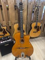 Richwood RM-70-N Hot Club Jazz Gitaar – Naturel, ovaal klank, Ophalen, Nieuw, Western- of Steelstringgitaar