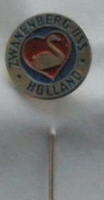 Pin Zwanenberg - OSS, Verzamelen, Speldjes, Pins en Buttons, Ophalen, Zo goed als nieuw, Merk, Speldje of Pin