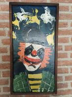 Clown Schilderij, Antiek en Kunst, Ophalen of Verzenden