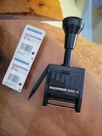 Reiner B6K-8 incl navulling numeroteur stempel, Ophalen of Verzenden, Zo goed als nieuw