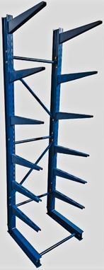 BITO Materiaalrek gemakkelijk verstelbare armen, armstelling, Ophalen, Gebruikt, IJzer