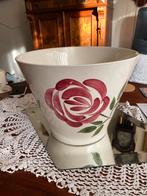 Regout bloempot diameter 25 hoog 20 zeer goede staat, Rond, Ophalen of Verzenden, Zo goed als nieuw, Aardewerk