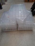 Partij van 10 tackle boxen 27x19x4 cm Nieuw, Ophalen of Verzenden, Nvt@nvt.com, Nvt, Nvt