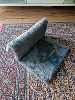 Grijs Imitatiebont Kussen voor katten- 40x40 cm, Huis en Inrichting, Minder dan 50 cm, Vierkant, Minder dan 50 cm, Ophalen of Verzenden