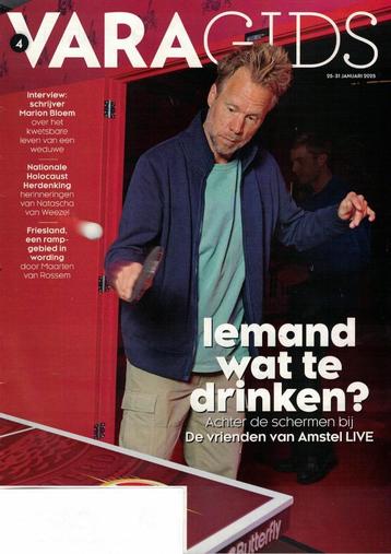 Marion Bloem in "VARA Gids" - 25 t/m 31 januari 2025. beschikbaar voor biedingen