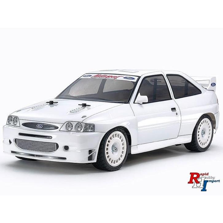 Tamiya 58691 1/10 R/C 1998 Ford Escort Custom (TT-02), Hobby en Vrije tijd, Modelbouw | Radiografisch | Auto's, Gebruikt, Auto onroad