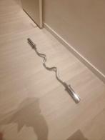 Pivot Fitness EZ Curl Bar - Olympisch 50mm, Sport en Fitness, Ophalen, Zo goed als nieuw, Armen, Halterstangen