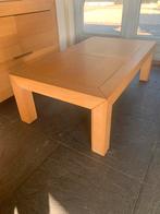 Eikenhouten Salontafel - Rechthoekig, Huis en Inrichting, Ophalen, Gebruikt, 100 tot 150 cm, Eikenhout