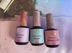 8 potjes pink gellac, Ophalen of Verzenden, Zo goed als nieuw, Overige kleuren, Handen en Nagels