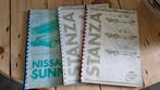 Nissan Sunny & Stanza Brochures - Origineel!, Ophalen of Verzenden