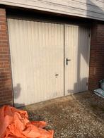 Garage kanteldeur met loopdeur, Doe-het-zelf en Verbouw, Ophalen, Gebruikt, 120 cm of meer, Garagedeur