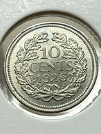 10 cent 1926 Wilhelmina, Zilver, Ophalen of Verzenden, 10 cent, Koningin Wilhelmina