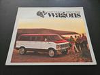 Brochure Dodge Wagons 1982 USA, Ophalen of Verzenden, Zo goed als nieuw, Overige merken