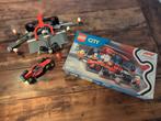 LEGO 60443 - Formule 1 pitstop inclusief Ferrari raceauto, Ophalen of Verzenden, Zo goed als nieuw