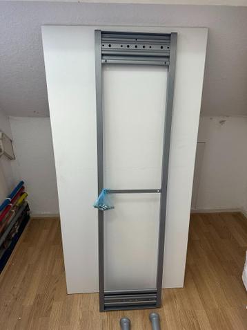 Witte Ikea (bureau) tafel 160 x 80 hoogte verstelbaar - afbeelding 1