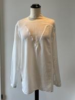 Heel goed: wit Samsoe & Samsoe blouse maat 36 38 S, Ophalen of Verzenden, Samsoe Samsoe, Wit, Zo goed als nieuw