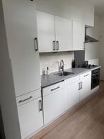 Keuken (zelf demonteren), Huis en Inrichting, Ophalen, Gebruikt, Wit, Dubbelwandige keuken