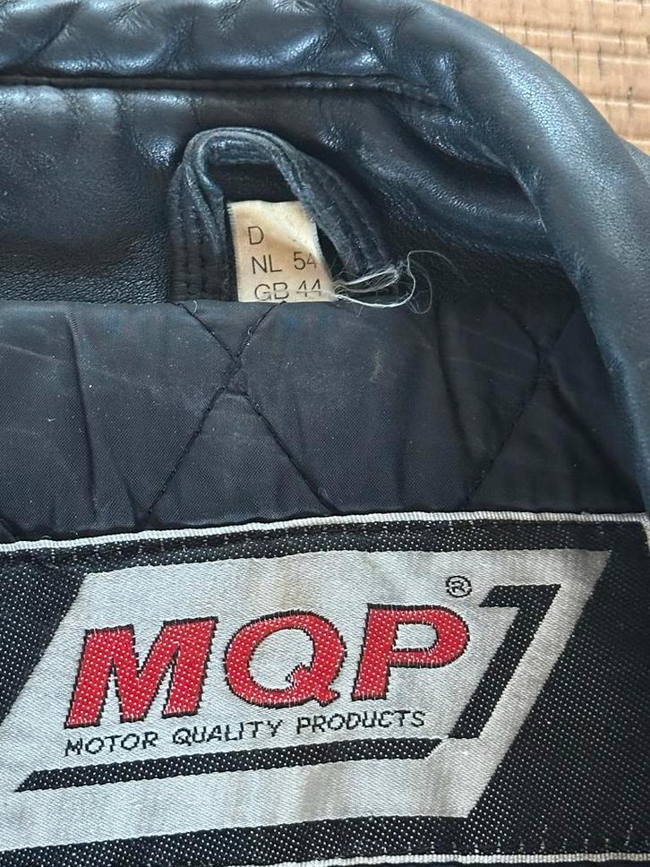 Lederen Motorpak + Laarzen - MQP, Motoren, Kleding | Motorkleding, Combipak, Heren, Tweedehands, Ophalen