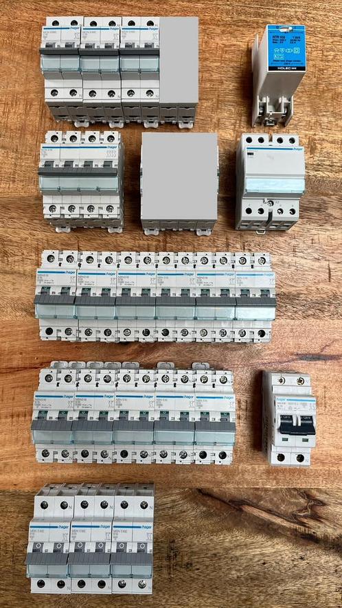 HAGER Automaten B16 C16 B25, Doe-het-zelf en Verbouw, Elektra en Kabels, Gebruikt, Overige typen, Ophalen of Verzenden
