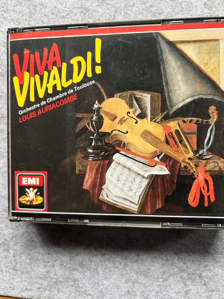 Vivaldi - Vier Seizoenen & Concerten - Dubbel CD, Cd's en Dvd's, Cd's | Klassiek, Gebruikt, Orkest of Ballet, Barok, Boxset, Ophalen of Verzenden