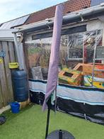 Parasol met voet en hoes!!0, Ophalen, Minder dan 1 meter, Parasolvoet