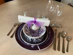 IKEA eggplant servies, Huis en Inrichting, Keuken | Servies, Ophalen of Verzenden, Gebruikt, Overige stijlen, Bord(en)