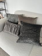 Claudi Kussen set 4 stuks, Huis en Inrichting, Woonaccessoires | Kussens, Ophalen of Verzenden, Zo goed als nieuw, Vierkant