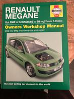 Werkplaats handleiding Renault Megane, Auto diversen, Handleidingen en Instructieboekjes, Ophalen of Verzenden