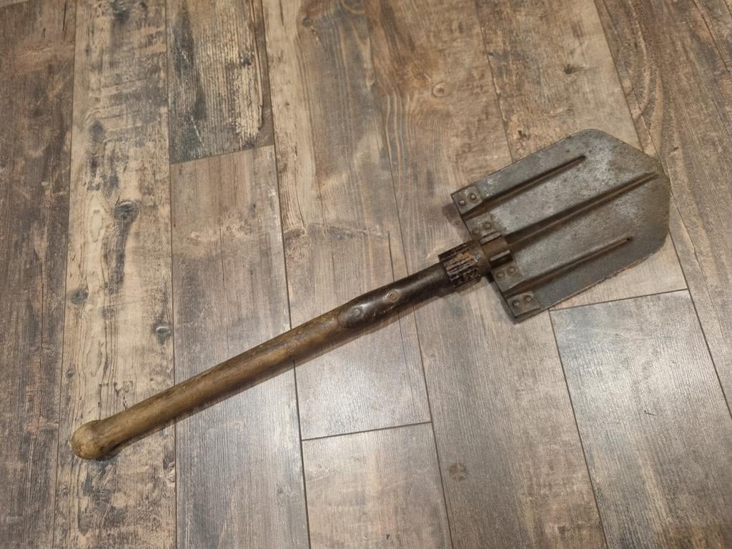 Duits WOII Klappspaten schep wehrmacht, Ophalen of Verzenden, Duitsland