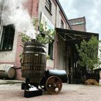 Smoker / BBQ / Outdoor cooking / Whiskyvat / Uniek, Tuin en Terras, Haardhout, Minder dan 3 m³, Ophalen, Overige houtsoorten, Blokken