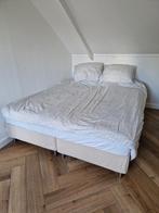 IKEA Espevär tweepersoonsbed 160x200, Huis en Inrichting, 160 cm, Crème, Gebruikt, Ophalen of Verzenden