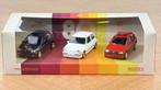 Youngtimers set 3 pcs CLIO/R5/205 Jet-car 1:43 NOREV 479992, Hobby en Vrije tijd, Modelauto's | 1:43, Verzenden, Nieuw, Auto, Norev