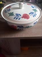 Dekschaal boerenbont Boch belgie, Antiek en Kunst, Ophalen of Verzenden