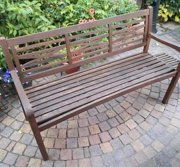 Houten tuinbank  beschikbaar voor biedingen
