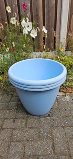 Grote bloempotten, Tuin en Terras, Bloempotten, Kunststof, 40 cm of meer, Rond, Ophalen of Verzenden