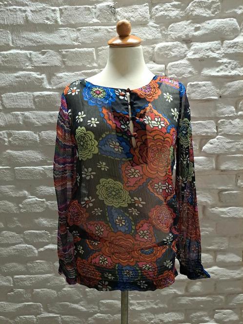 Desigual Top Maat 38, Kleding | Dames, Tops, Zo goed als nieuw, Maat 38/40 (M), Overige kleuren, Lange mouw, Verzenden