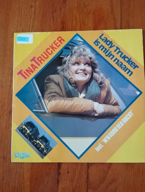 Vinyl LP - Tina Trucker - Lady Trucker is mijn naam, Cd's en Dvd's, Vinyl | Nederlandstalig, Zo goed als nieuw, Levenslied of Smartlap