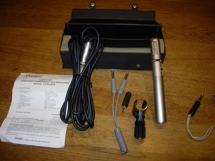 Prefer microfoon UCM-0818, Muziek en Instrumenten, Microfoons, Zo goed als nieuw, Studiomicrofoon, Ophalen of Verzenden
