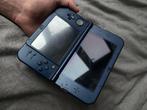 New Nintendo 3DS XL Metallic Blauw, Spelcomputers en Games, Spelcomputers | Nintendo 2DS en 3DS, Ophalen of Verzenden, Gebruikt