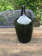 Grote Groen glazen Fles, Antiek en Kunst, Antiek | Glas en Kristal, Ophalen