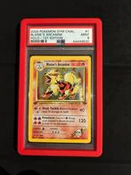 1/132 blaine's arcanine 1e psa 9 € 500,00 holo, Hobby en Vrije tijd, Verzamelkaartspellen | Pokémon, Verzenden, Zo goed als nieuw