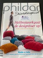 Phildar Decoratiespecial Breipatronen kussens, Ophalen of Verzenden, Zo goed als nieuw, Breien, Patroon of Boek