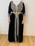 Zwarte Takshita met Zilver - M t/m XL, Zwart, Maat 46/48 (XL) of groter, Ophalen of Verzenden, Zo goed als nieuw