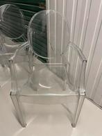 Kartell Ghost design 4 stoelen, Huis en Inrichting, Stoelen, Ophalen, Kunststof, Gebruikt, Overige kleuren