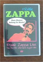 Frank Zappa DVD 's - hoeft niet in 1 koop, Alle leeftijden, Ophalen, Zo goed als nieuw