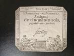 Frankrijk Assignat pick A70b 1793       2, Ophalen of Verzenden, Frankrijk, Los biljet